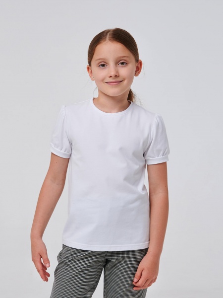 Футболка Smil р.116 белый 110706 
