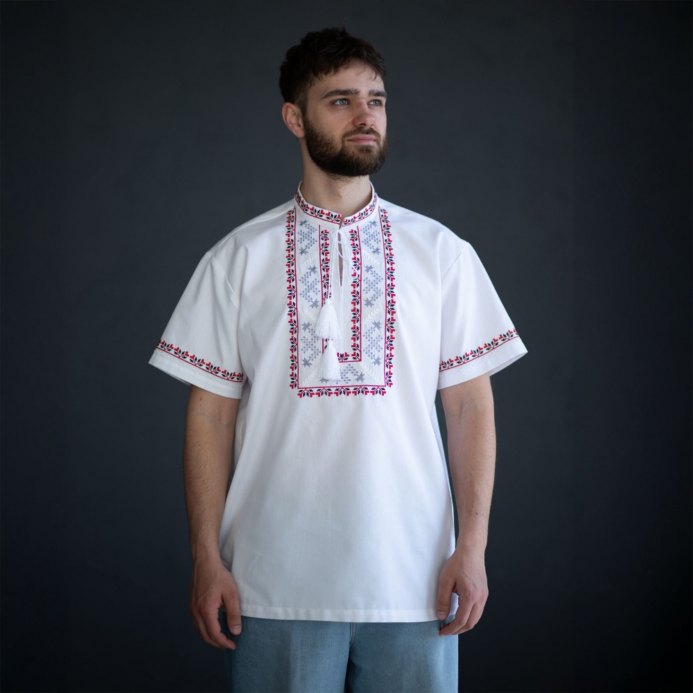 Рубашка Эдельвика белый р. XL 76-25/09