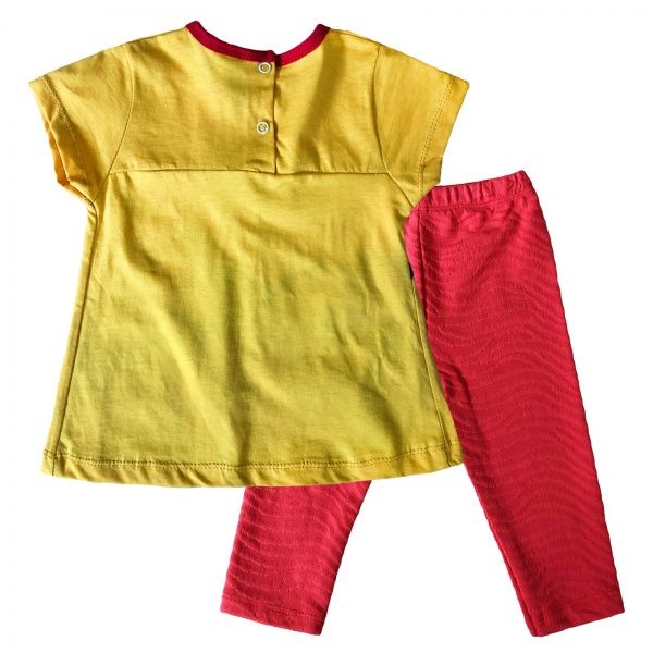 Комплект mini Mika с медвежонком желтый р.86 523 