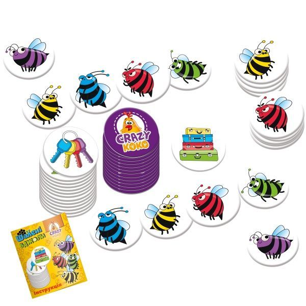Гра настільна Vladi Toys Шалені бджоли VT8077-15