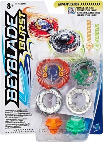 Дзиґа Hasbro BEYBLADE 2 шт. в упаковці в асортименті B9491