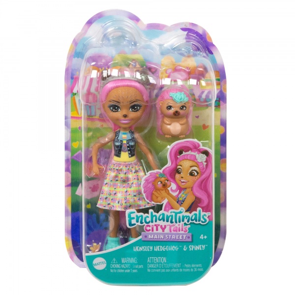 Кукла Enchantimals Ежик Хинсли HKN13
