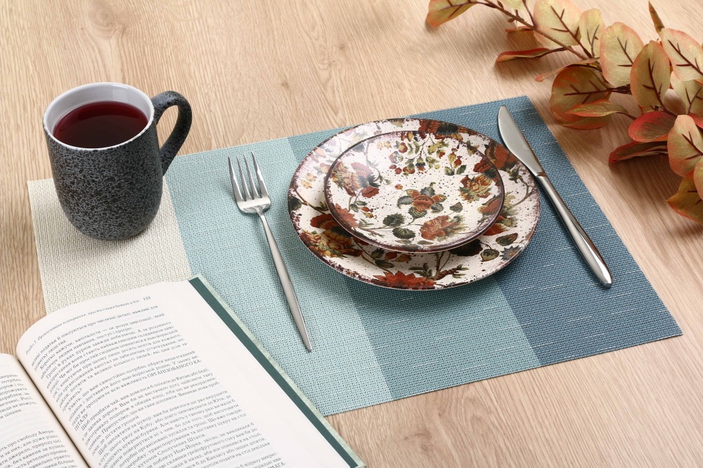 Килимок для сервірування Flamberg Coastal 45х30 см лазурний