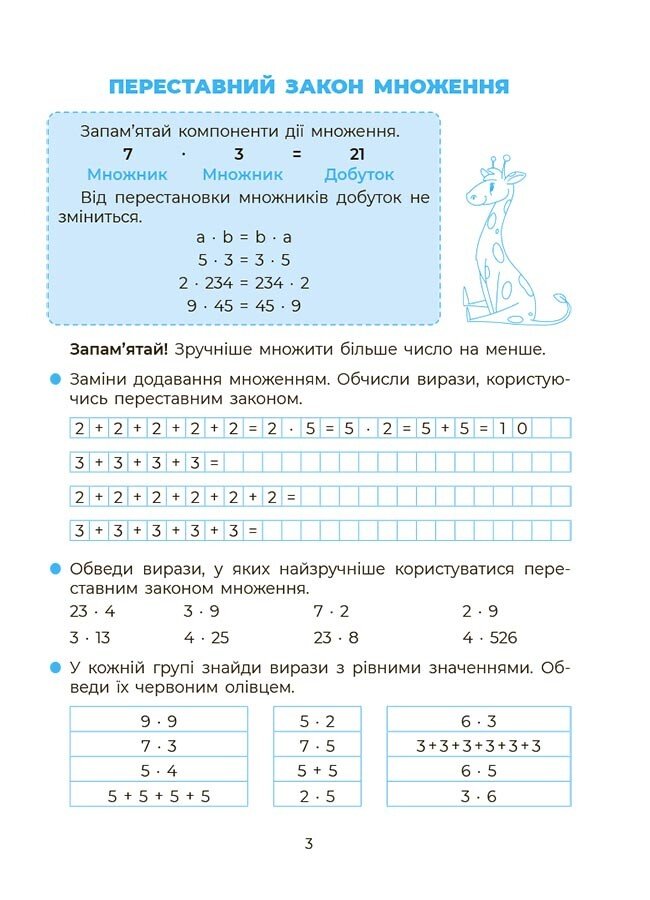 Книга «Вивчаю таблицю множення» 978-617-00-4249-1