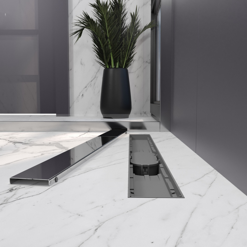 Душевой трап Koller Pool AQUA 70 см с решёткой Grace (1901150314)