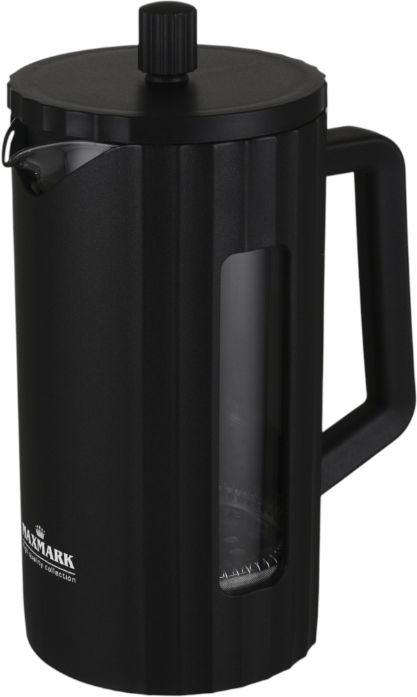 Френч-пресс Maxmark 1000 мл черный MK-F16-1000
