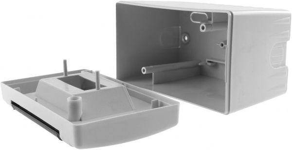 Щиток пластиковий  Borsan на 1-2 модуля зовнішній BR.820