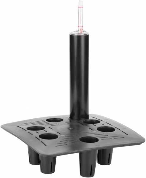 Горшок пластиковый Plastkon Flower Lover Quadrato квадратный 10,2л белый 