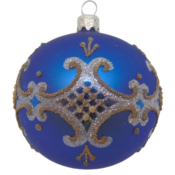 Куля новорічна d80 3432 Н-2