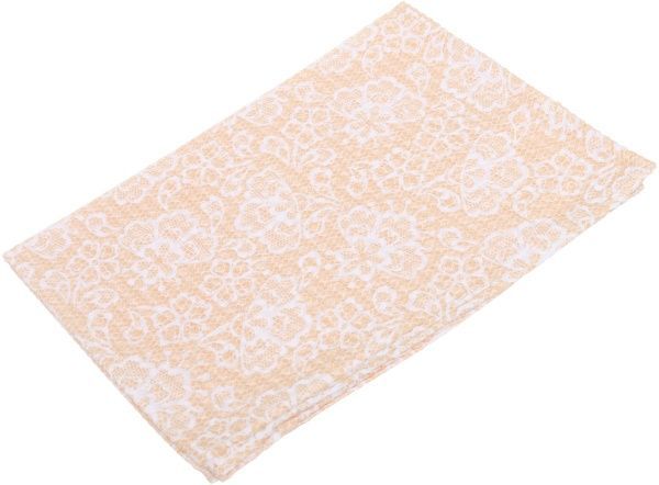 Полотенце вафельное 45x60 см бежевый 