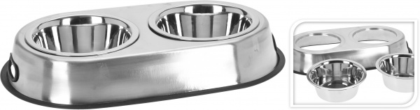 Набор мисок на подставке 16х5.5 см