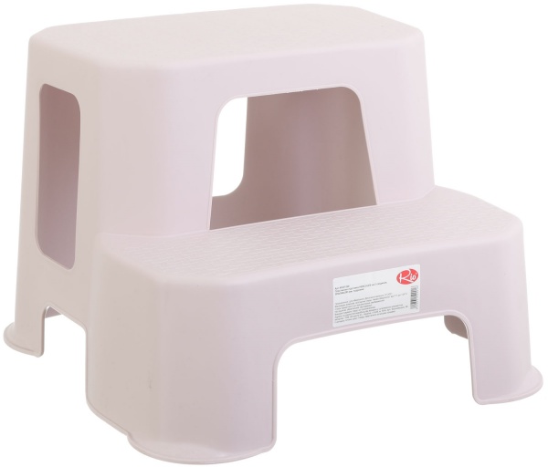 Підставка пластикова RIO 6108PP HERCULES на 2 сходинки пудрова 395x394x283 мм
