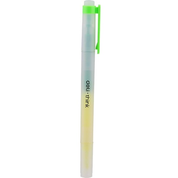 Набор текстовых маркеров Deli двухсторонних 1-3 мм 6 шт. EU35304 разноцветный 