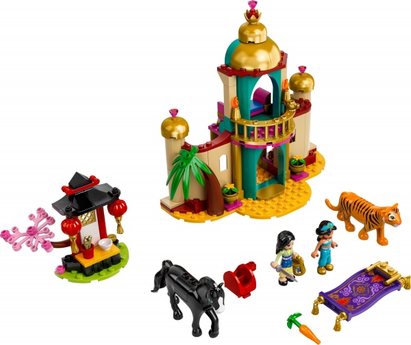 Конструктор LEGO ǀ Disney Princess Пригоди Жасмин та Мулан 43208