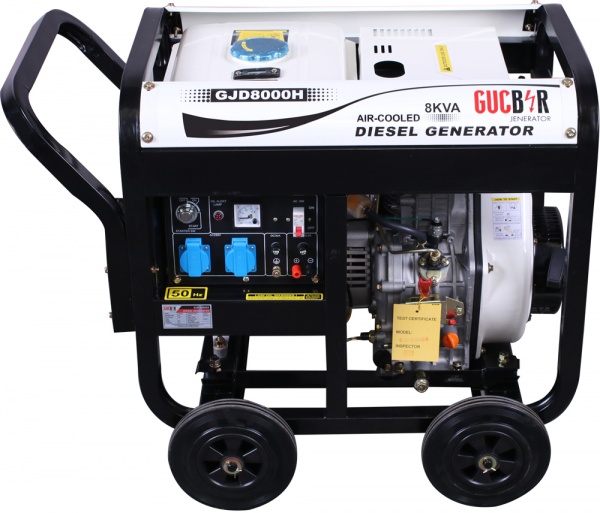 Електрогенераторна установка Gucbir 6 кВт / 6,5 кВт 230 В GJD8000H дизель