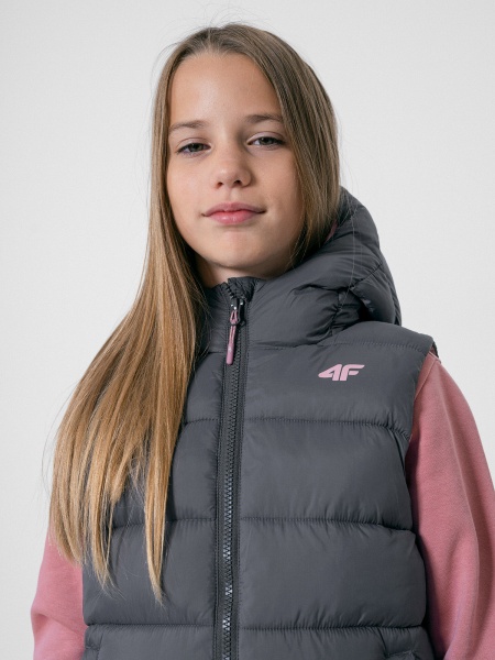 Жилет 4F JACKET JKUDP002 HJZ22-JKUDP002-23S р.158 серый