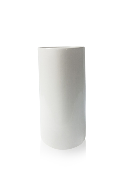 Ваза керамическая Eterna 4001-24 24 см белая 