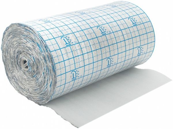 Полотно Термоізол 10мм з разметкою теплой підлоги