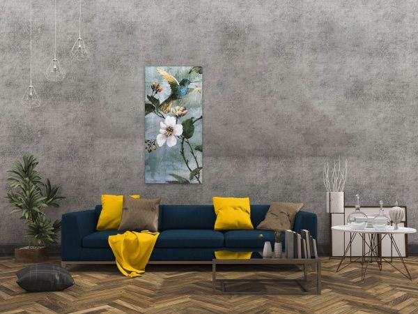 Картина Сакура 50x100 см 