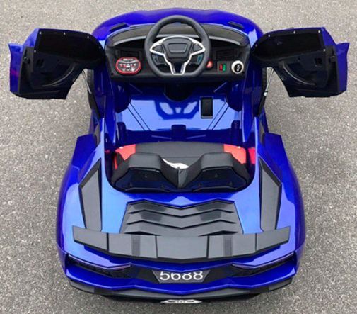 Электромобиль DT детский синий C1912