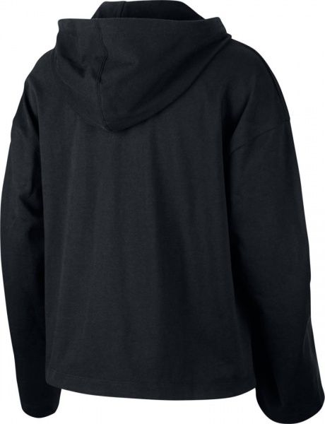 Джемпер Nike W NSW HOODIE FZ JRSY CJ3752-010 р. L чорний