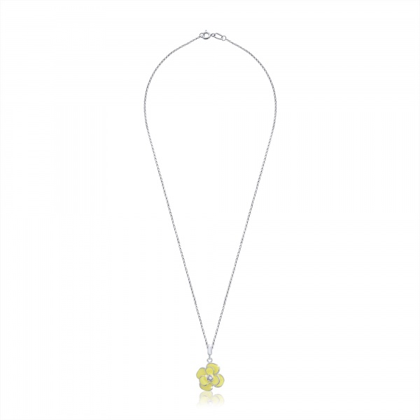 Кулон UMa&UMi Пион желтый