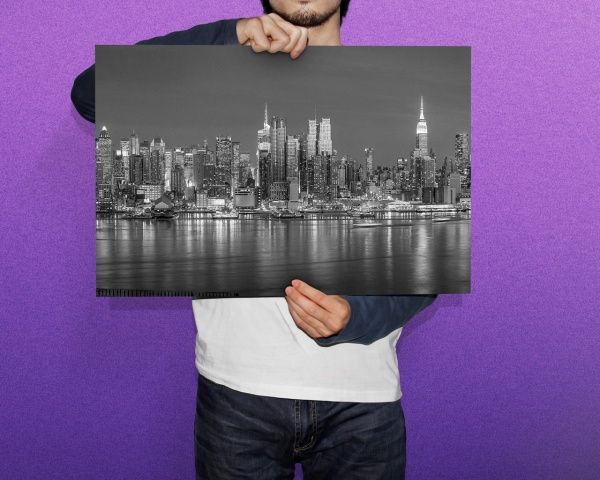 Картина Ночной Нью-Йорк Posterclub 