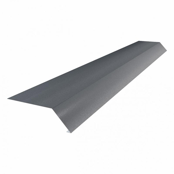 Крапельник матовий PSM PROFILE для бітумної черепиці 0,5 мм RAL 7024 графітовий