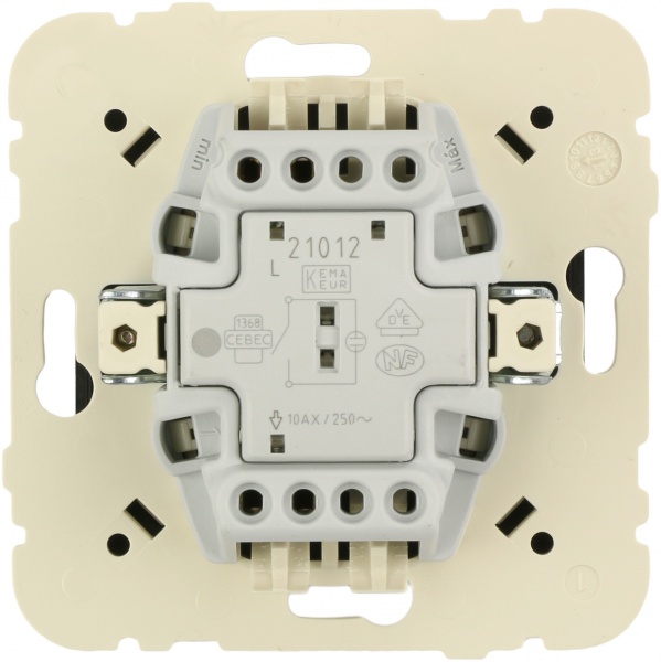 Выключатель одноклавишный Efapel Logus с подсветкой 10 А 250В IP20 графит 21012 TIS