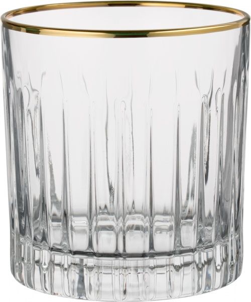 Набір склянок для віскі Solaris 300 мл 6 шт. золото Same