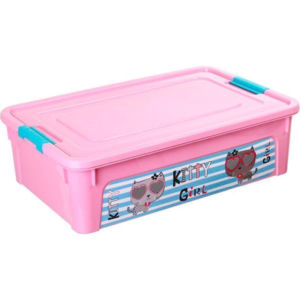 Контейнер пластиковая Алеана «Smart Box» Pet Shop 14 л 140x495x320 мм