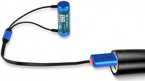 Зарядное устройство Olight Magnetic UC (USB) магнитный универсальный синий