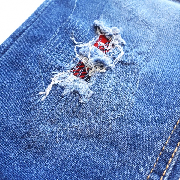 Джинсы Dengiz р.134 синий М-075 