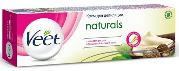 Крем для депіляції Veet з маслом Ши для нормальної і сухої шкіри 90 мл