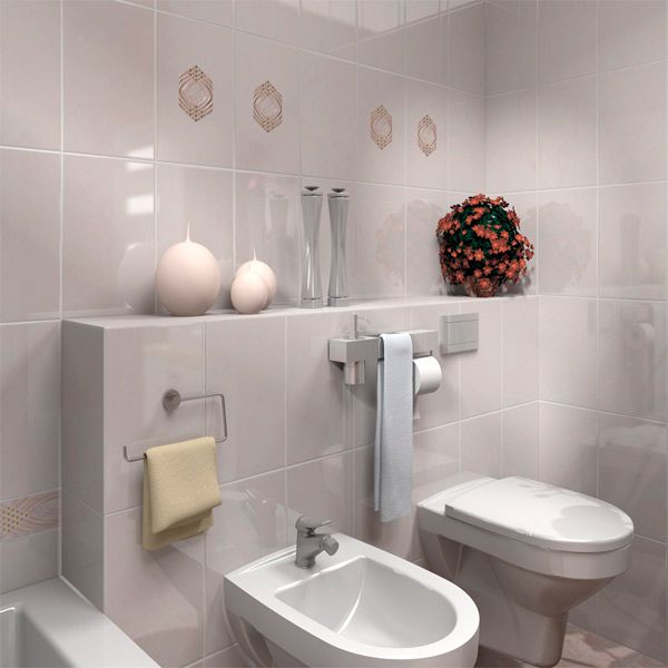 Плитка Opoczno Аура беж декор 25x35 