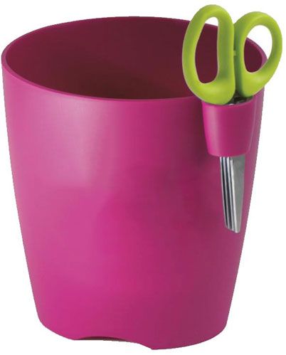 Горшок пластиковый Prosperplast Limes uno круглый 1,3л фуксия (19568-235) 