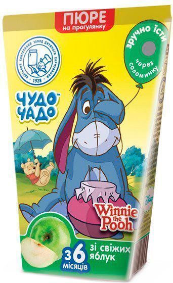 Пюре Чудо-Чадо Яблуко 130 г 4820016253254 