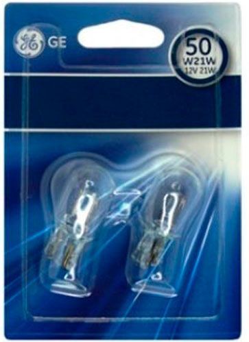 Лампа розжарювання GENERAL ELECTRIC General Electric (7440) W21W W3x16d 12 В 21 Вт 1 шт 4200