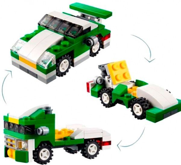 Конструктор Decool Машинка 3 в 1 3101