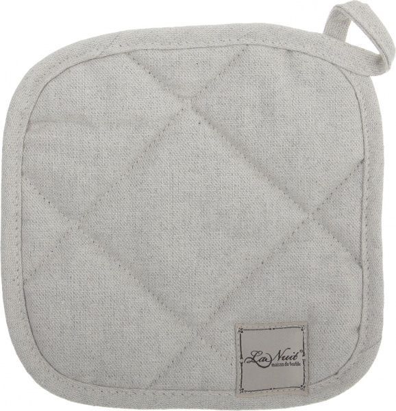 Прихватка Срібло 200x200 см бежевий/срібний La Nuit 