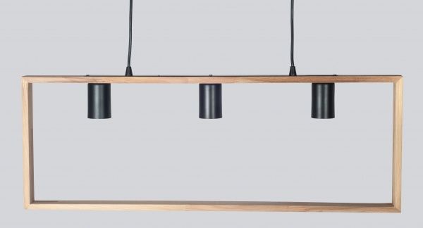 Підвіс Геотон НСБ 02-3х60-916 ДС 6421/3 3x60 Вт E27 бук світлий 