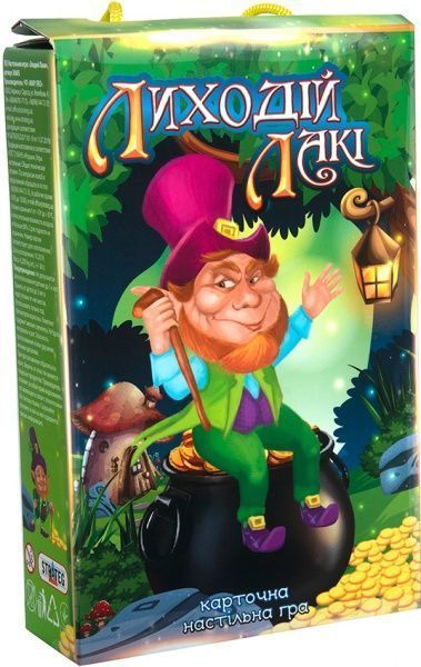 Гра настільна Strateg Лиходій Лакі 30605