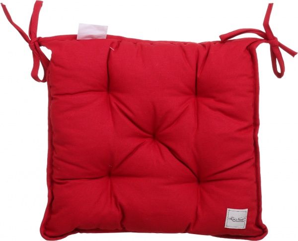 Подушка на стул Красочность красная La Nuit