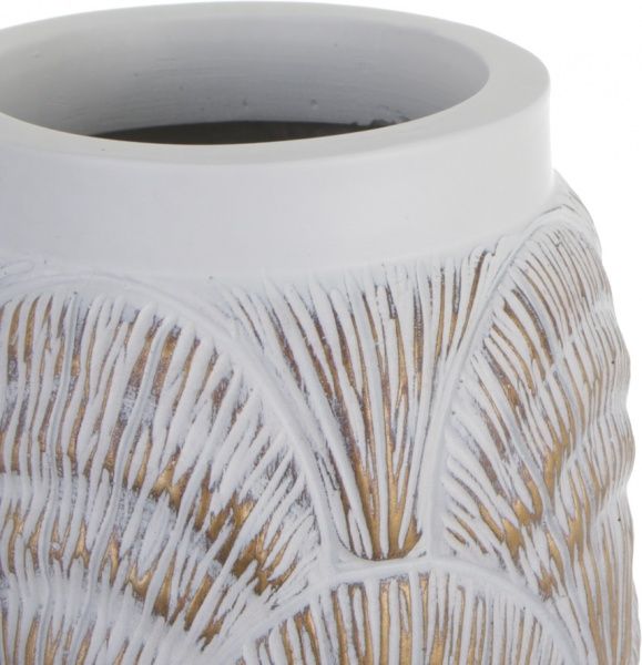 Ваза Лайт 15.5х15.5х75 см біла