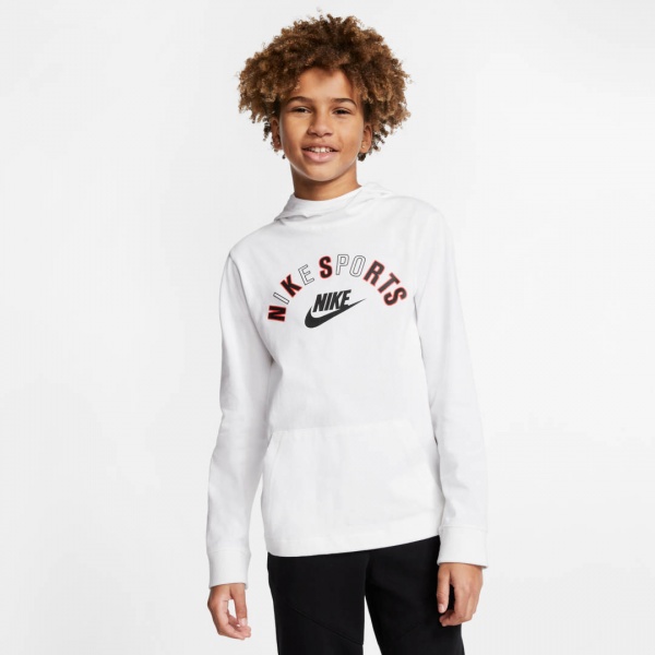 Джемпер Nike B NSW RTL GOOD JSY HD CK1336-100 р. M білий