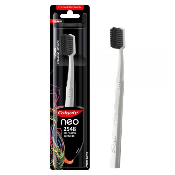 Зубная щетка Colgate NEO средней жесткости 1 шт.