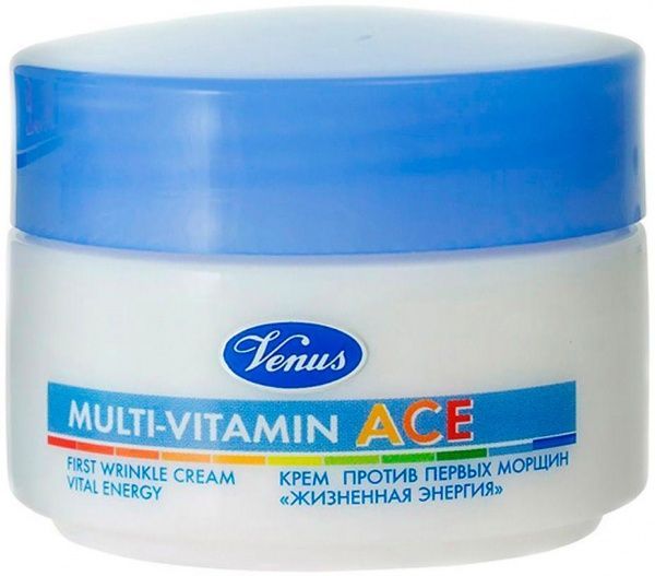 Крем для лица дневной Venus мультивитаминный увлажняющий 50 мл