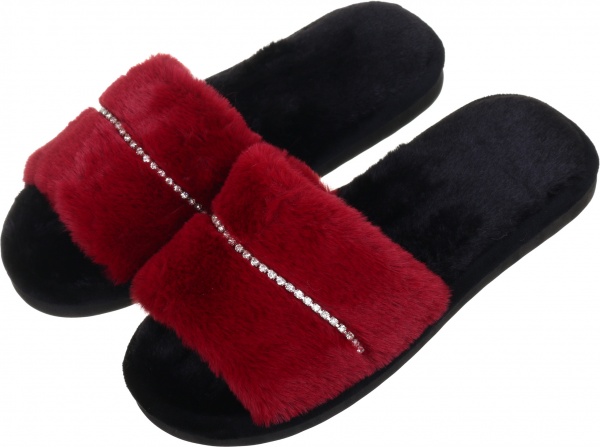 Капці домашні La Nuit Home Ора р. 40 червоний YH-30180 