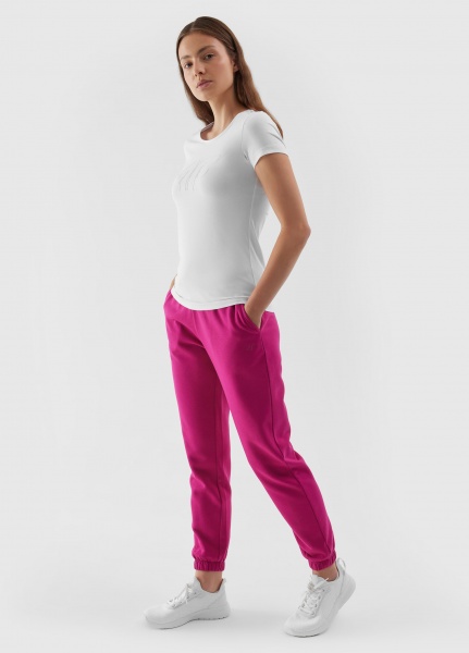 Футболка 4F TSHIRT F0907 4FAW23TTSHF0907-10S р.S білий