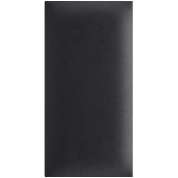 Декоративна панель тканинна 30x3x60 см графіт стінова 